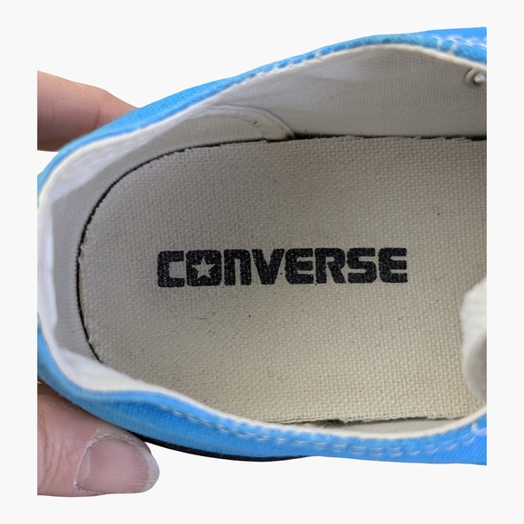 Converse Chuck Taylor All Star Blue Low Top Sneakers | Women’s 9 Men’s 7 - Picture 6 of 11